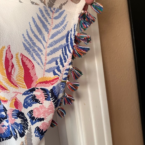 Umgee Floral Kimono Size Small Open Front - Picture 4 of 4